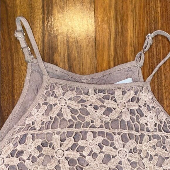 Socialite Lace Detailed Tank Dress Womens Size Small - Picture 2 of 6